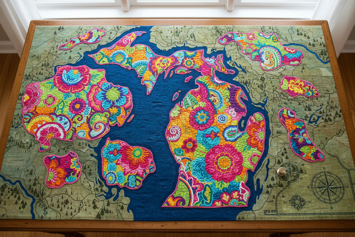 City Stash Fabrics - MICHIGAN