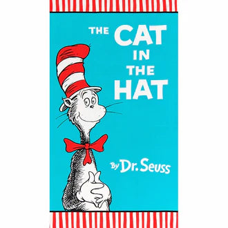 The Cat in the Hat 24" Panel Book Cover Celebration Robert Kaufman 132P