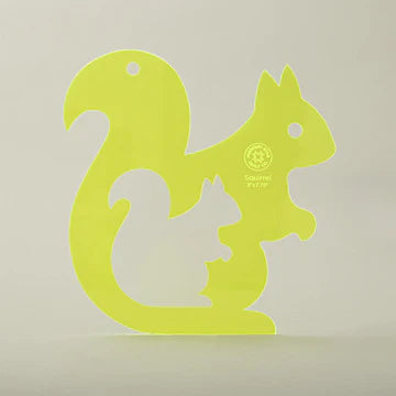 Missouri Star Squirrel Nesting Templates 8" x 7 3/4"