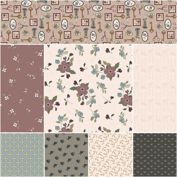 Charmed & Treasured 24 Fat Quarter FQ-18160-24 Kassidy Grace Riley Blake