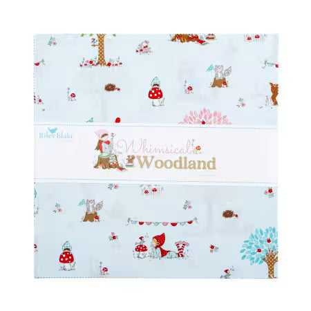 Whimsical Woodland 10" Stacker Layer Cake Tasha Noel Riley Blake 10-17640-42