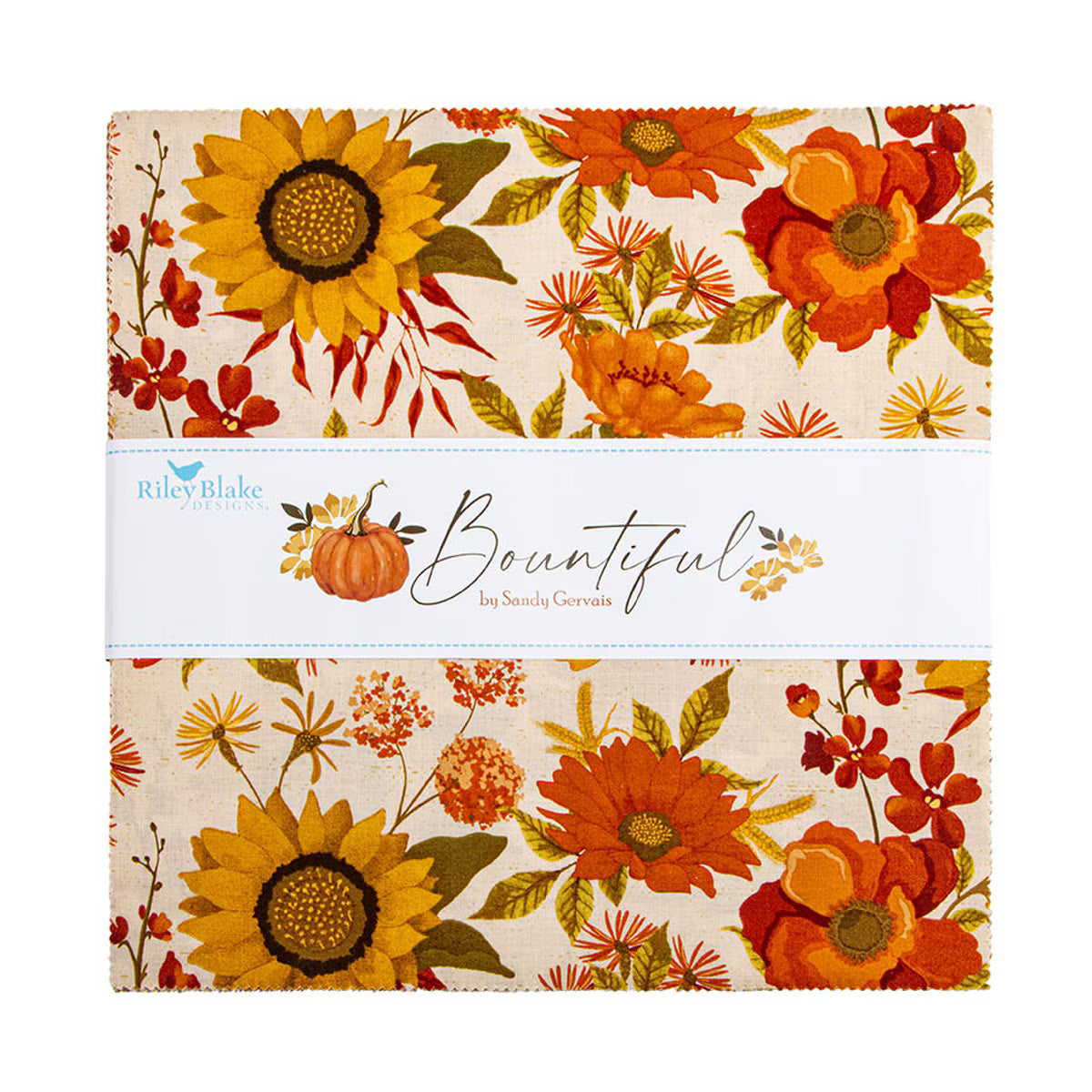 Bountiful 10" Stacker Sandy Gervais Riley Blake 10­-17860-­42