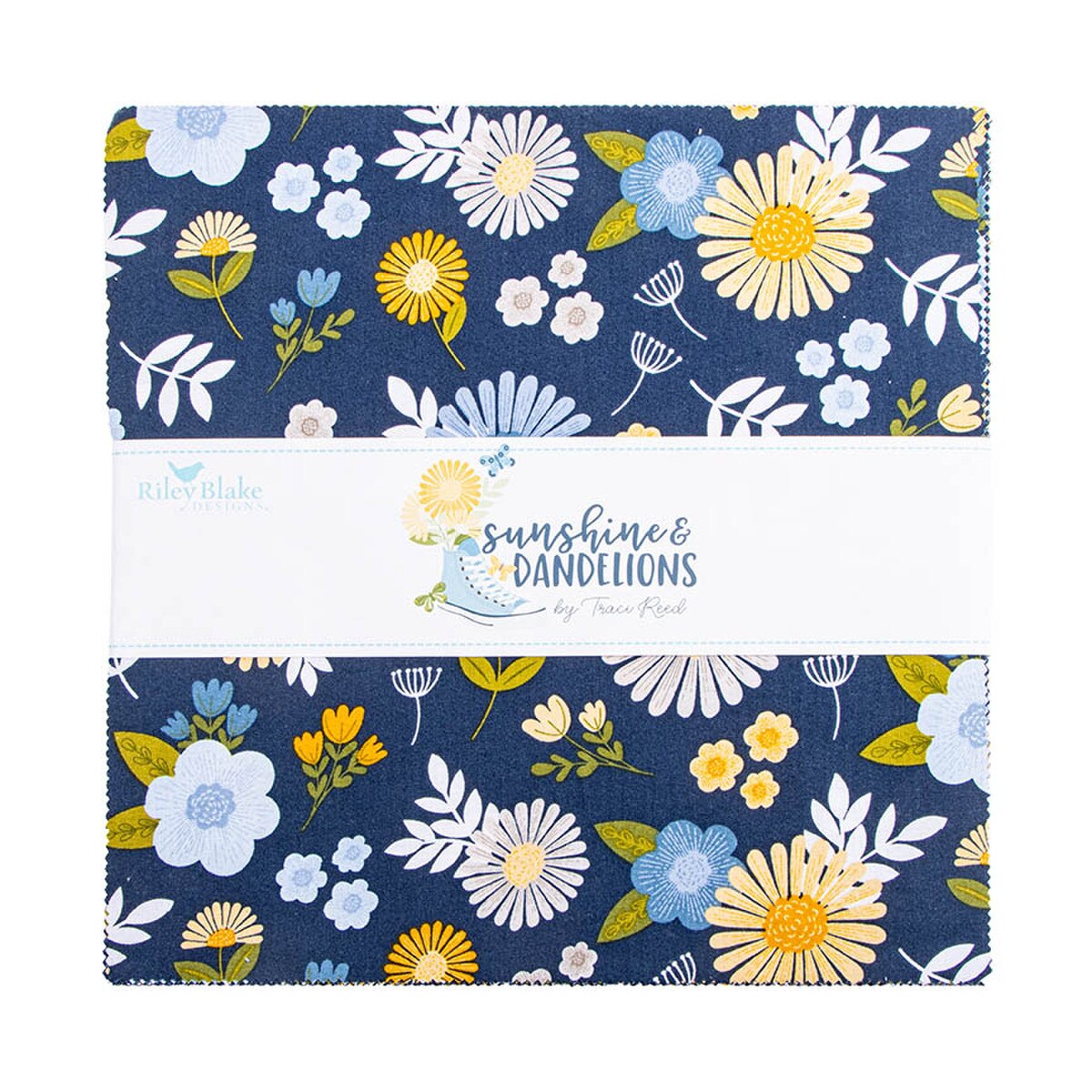 Sunshine & Dandelions 10" Stacker 10­-17920­-42 Traci Reed Riley Blake