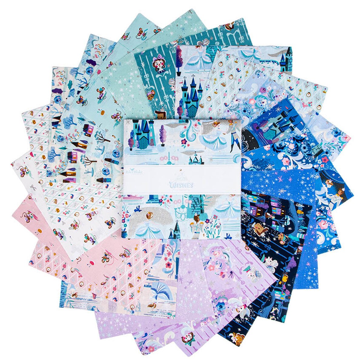 Wishes 5" Stackers Charm Pack 5­-18070­-42 Jilly Howarth Riley Blake