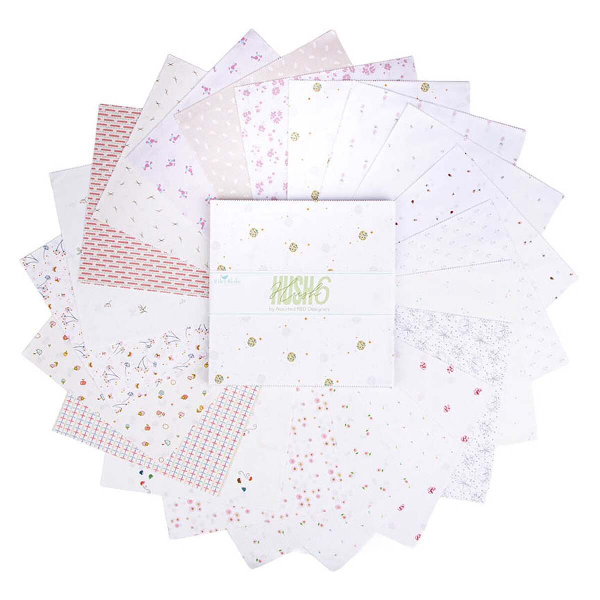 Hush Hush 6 10" Layer Cake Stacker 42 Pcs 10­-18340­-42 Riley Blake Designs