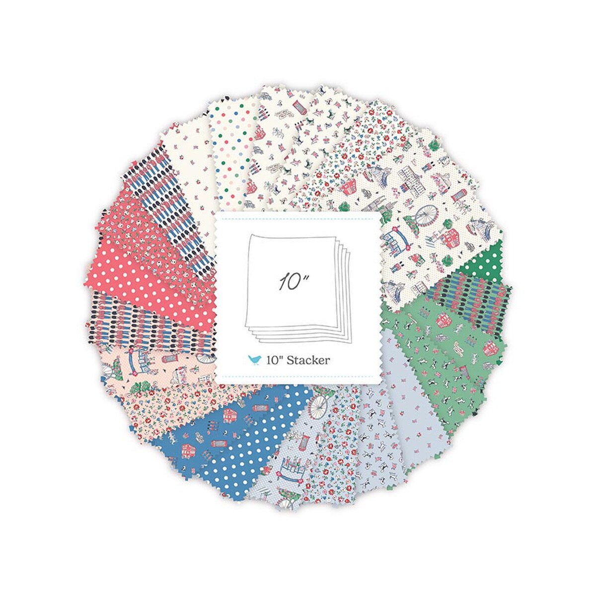 From London, With Love 10­-18990­-42 10" Stacker Cath Kidston Riley Blake