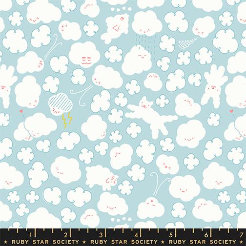 Float Cloudy RS1144 15 Lily Pad Moda Half Yard