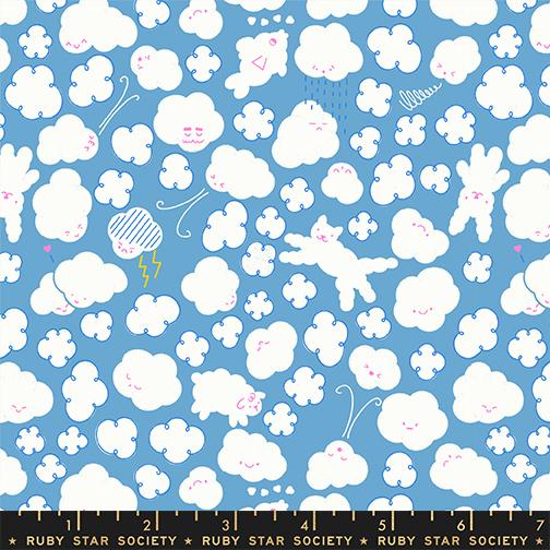 Float Cloudy RS1144 16 Ripple Moda Half Yard