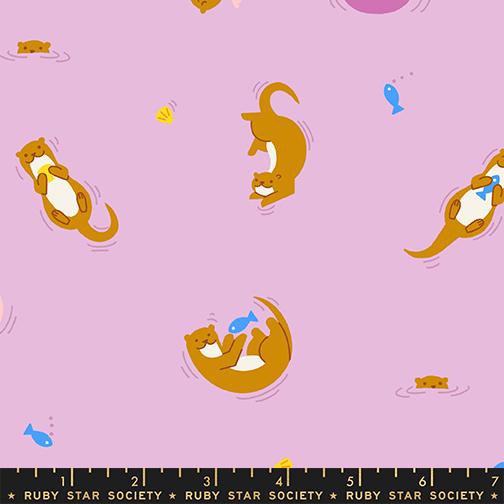 Float Otterly RS1145 13 Macaron Moda Half Yard
