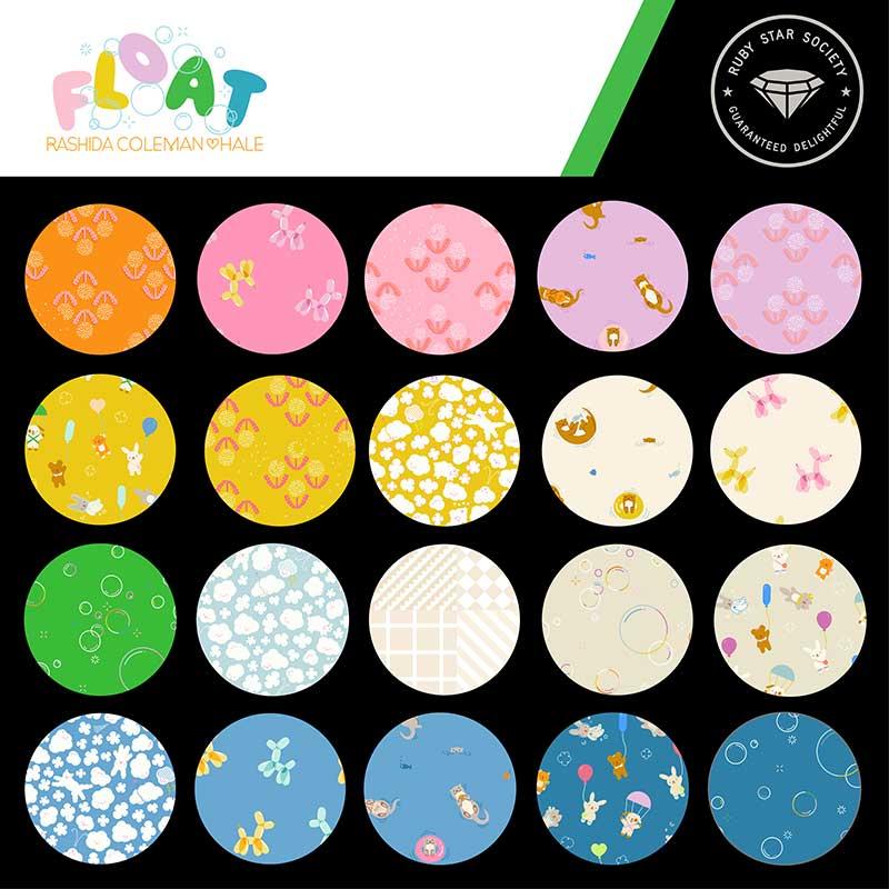 Float Up RS1143 12 Starfruit Moda Half Yard