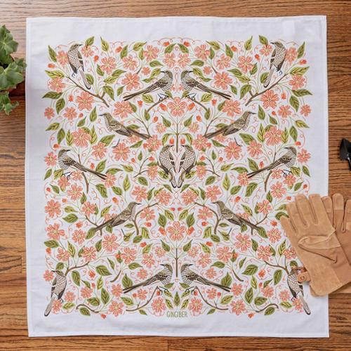 Tea Towel Apple Blossom GB F555 Gingiber