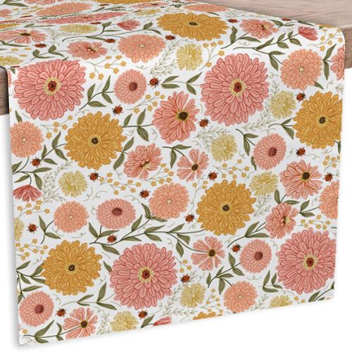 Table Runner Zinnia GB TR111 Gingiber