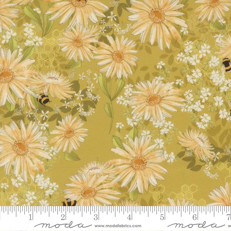 Pollinators Golden 48811 14 Moda Half Yard