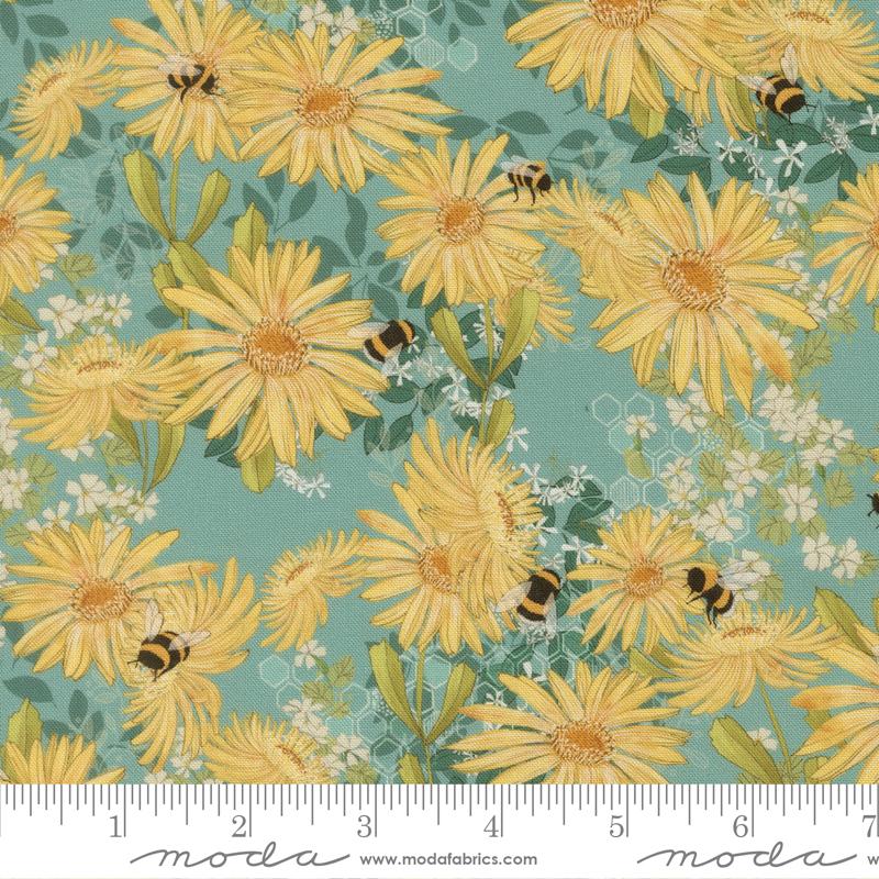 Pollinators Pond 48811 17 Moda Half Yard