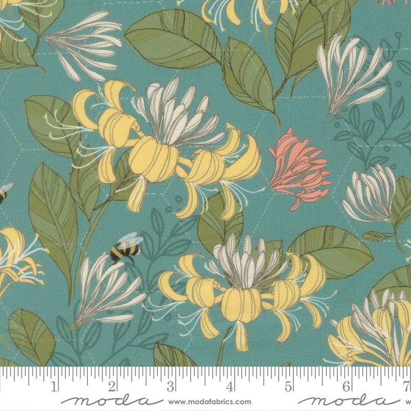 Pollinators Pond 48812 17 Moda Half Yard