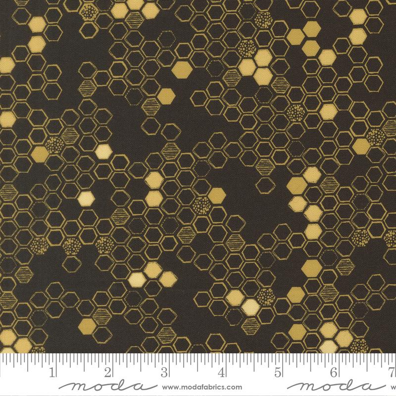 Pollinators Onyx 48815 20 MODA Half Yard