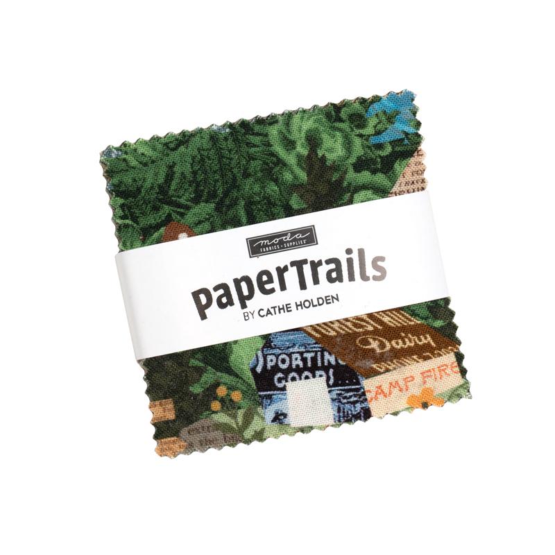 Paper Trails 2.5" Mini Charm 39590MC Cathe Holden Moda