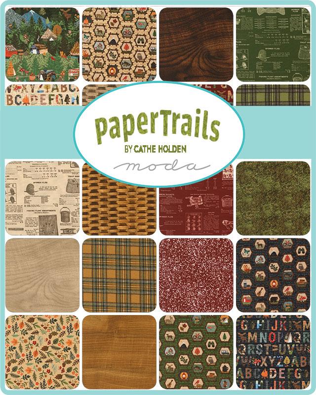 Paper Trails 10" Layer Cake 39590LC Cathe Holden Moda