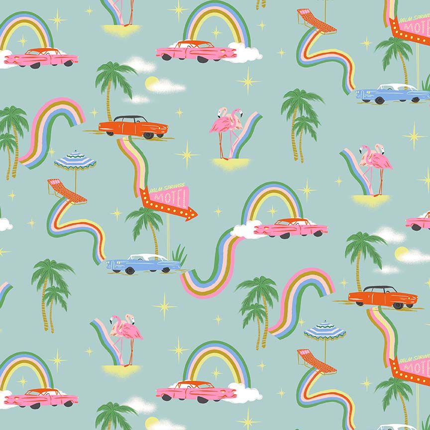 Psychedelia STELLA-DFG3399 Dear Stella Half Yard