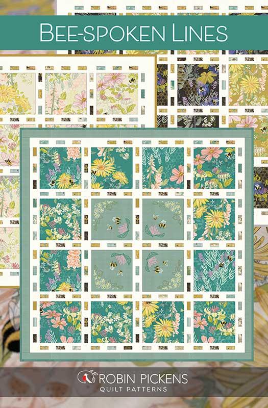 Bee-spoken Lines G RPQP BS179 Moda Quilt Pattern Each