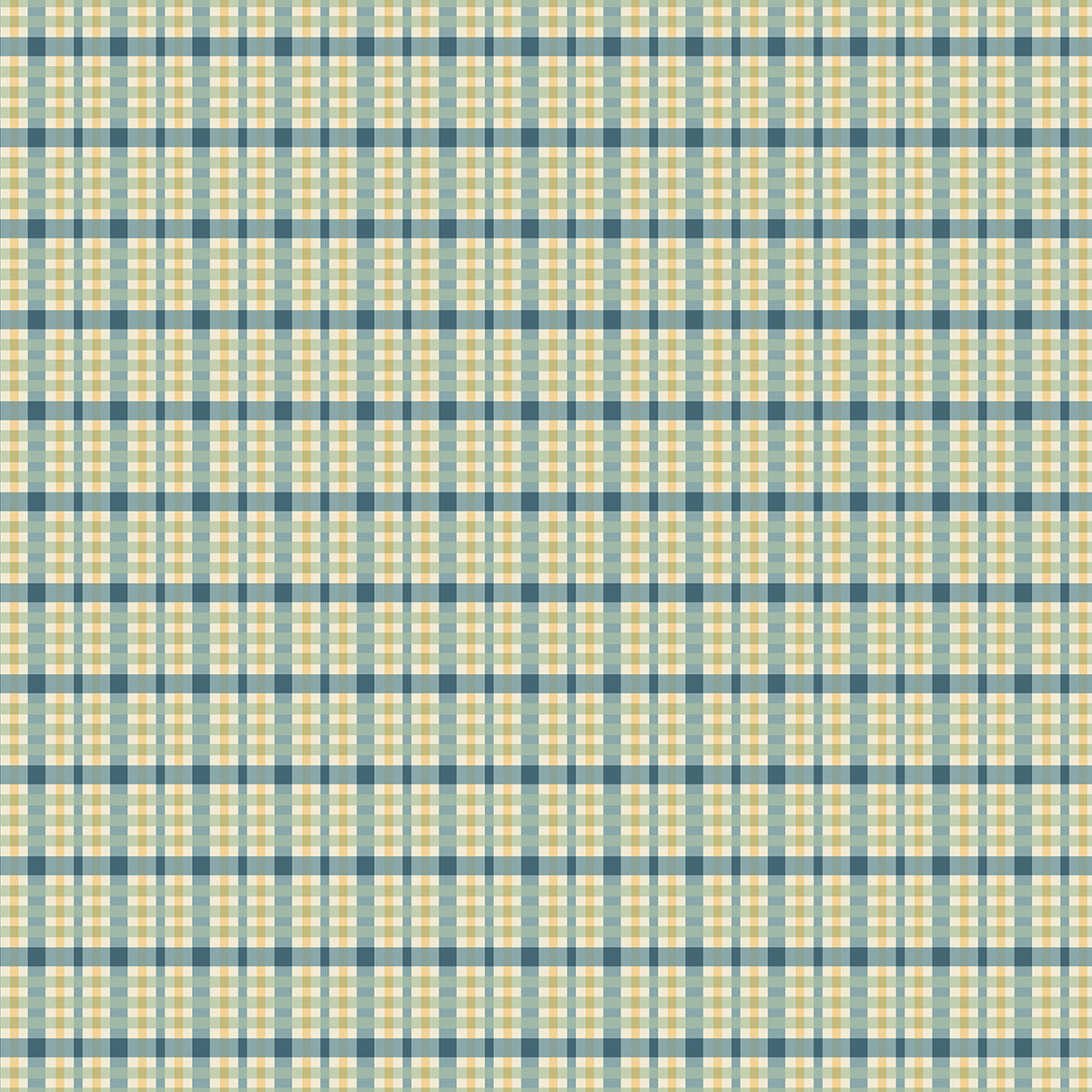 Sparrow Falls Check Teapot Blue A-10384-B Michael Nardi Andover Half Yard