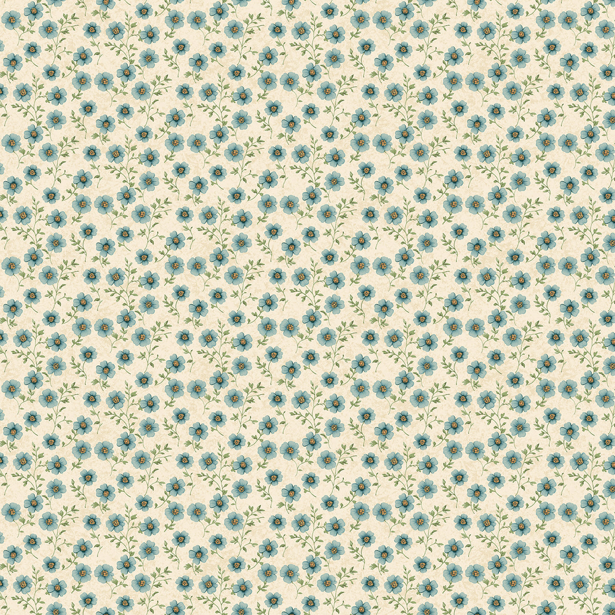 Sparrow Falls Blossom Ivory A-10385-L Michael Nardi Andover Half Yard