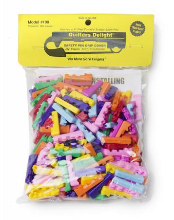 Quilters Delight Safety Pin Grip Covers - 752226101084 Quilting Notions