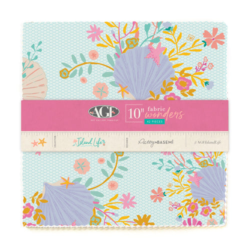Island Life 10” Squares Layer Cake 10W-ISL Art Gallery