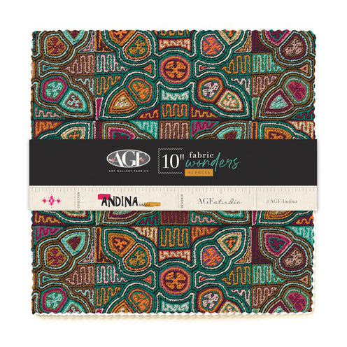 Andina 10" Square Layer Cake 10W-AND Art Gallery