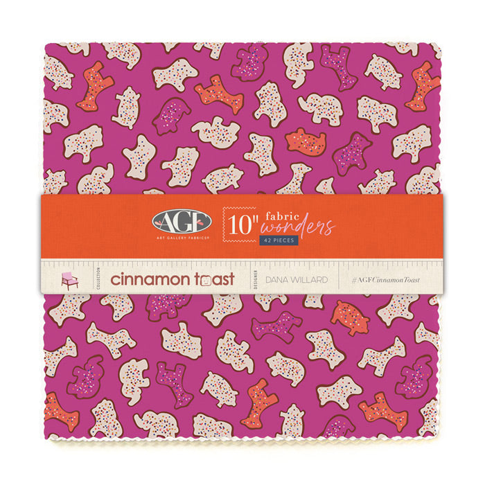 Cinnamon Toast 10" Layer Cake Dana Willard Art Gallery Fabrics