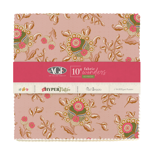 HyperNature 10" Layer Cake by Pat Bravo for Art Gallery Fabrics