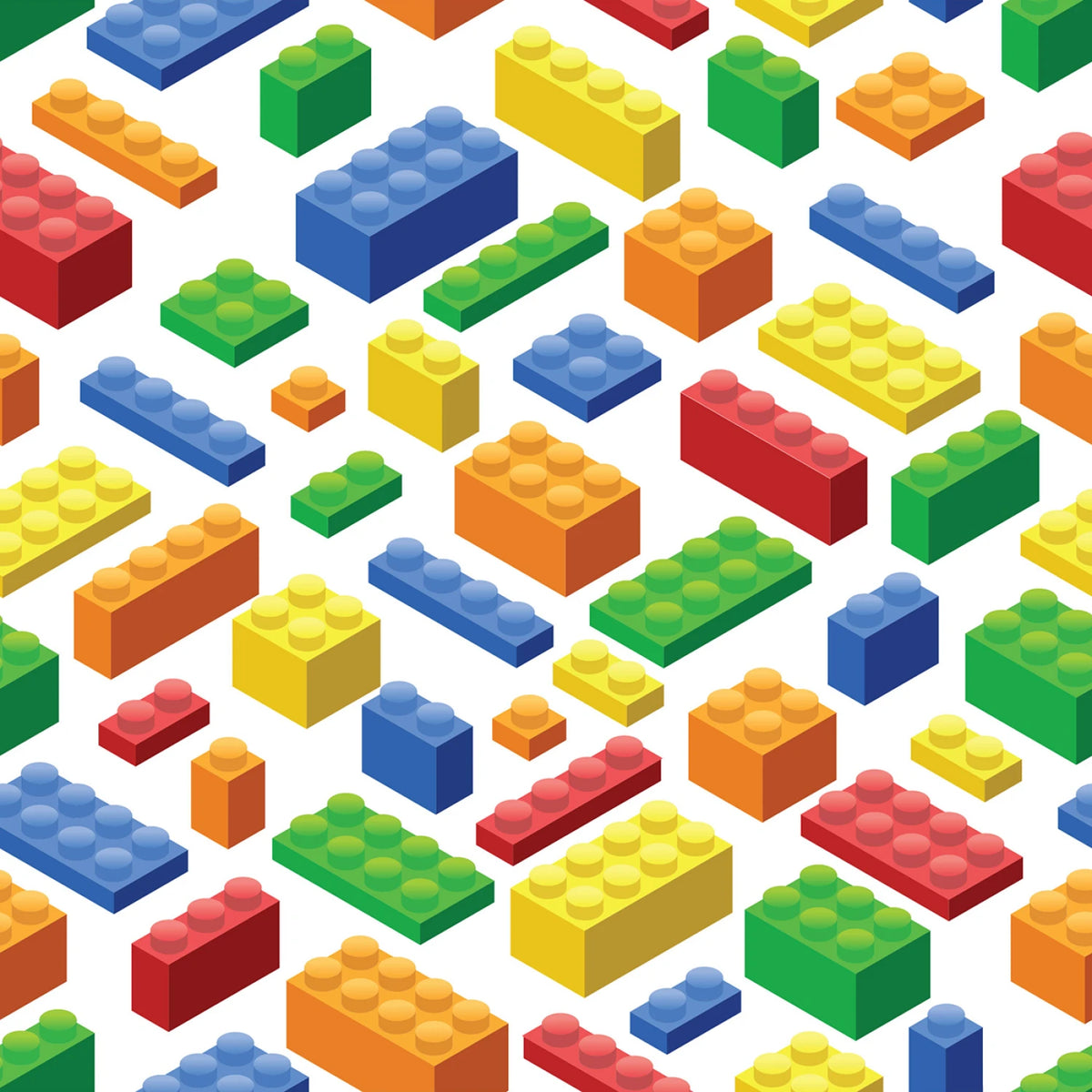 Building Blocks Spaced Multi 116681 Mook Half Yard