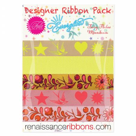 Ribbon Tula Pink Everglow Moonbeam Renaissance Ribbon