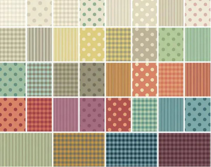 QUILTENSSENTIAL LAUNDRY BASKET QUILTS CHARM SQUARE PACK 1S-QUILTESS-X