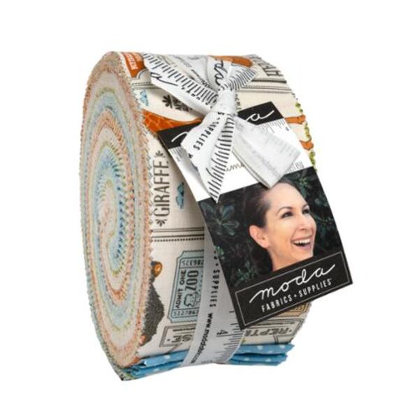 Animal Park Fun 2.5" Jelly Roll Stacy Iest Hsu Moda