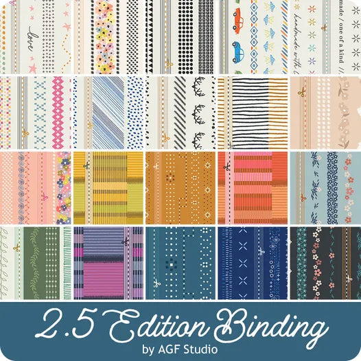 2.5 Binding Edition Threadwork Bound Crystal BIN25116 Art Gallery Half Yard