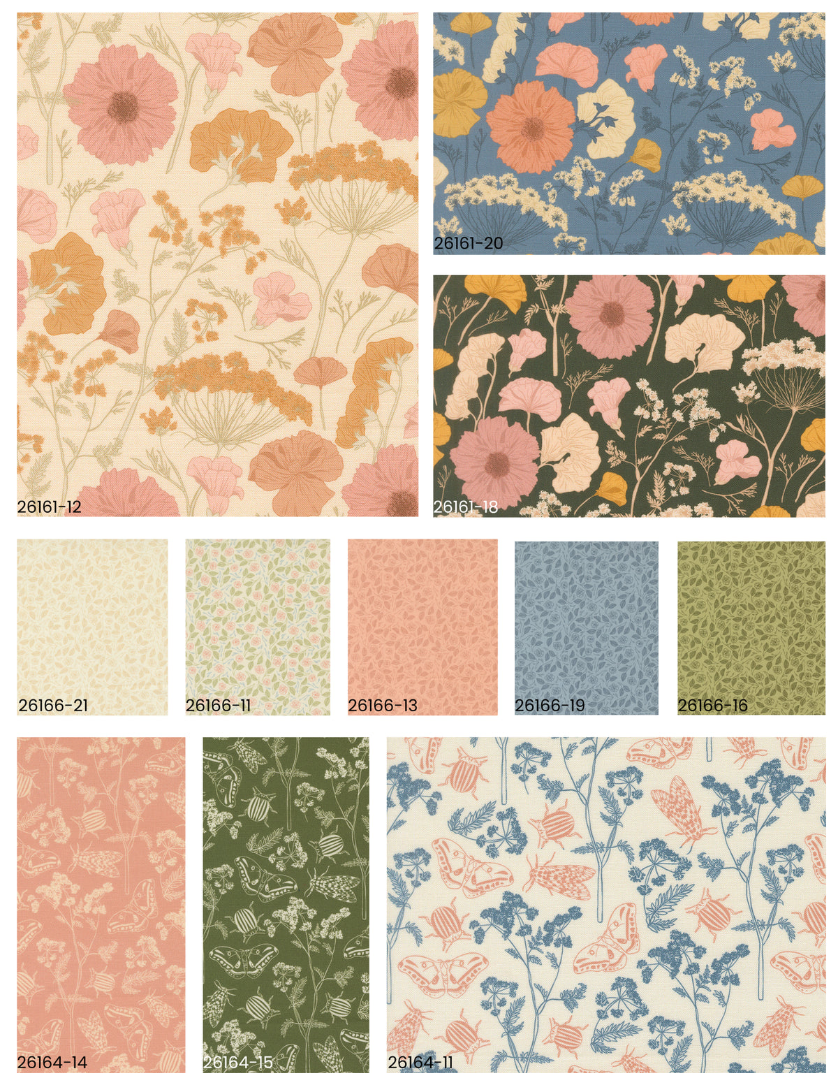 Petalush 5" Charm Pack Kiley's Quilt Room 26160PP Moda
