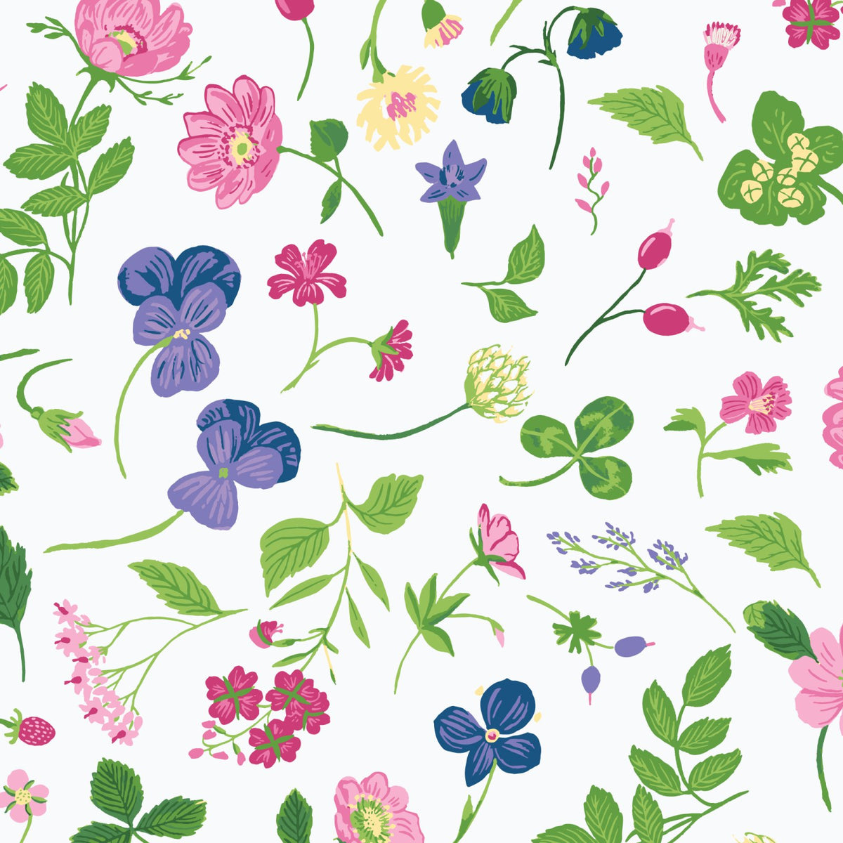 Heath and Hedgerow 228380-10 Sweet Scent Joanna Plucknett Cloud9 Half Yard