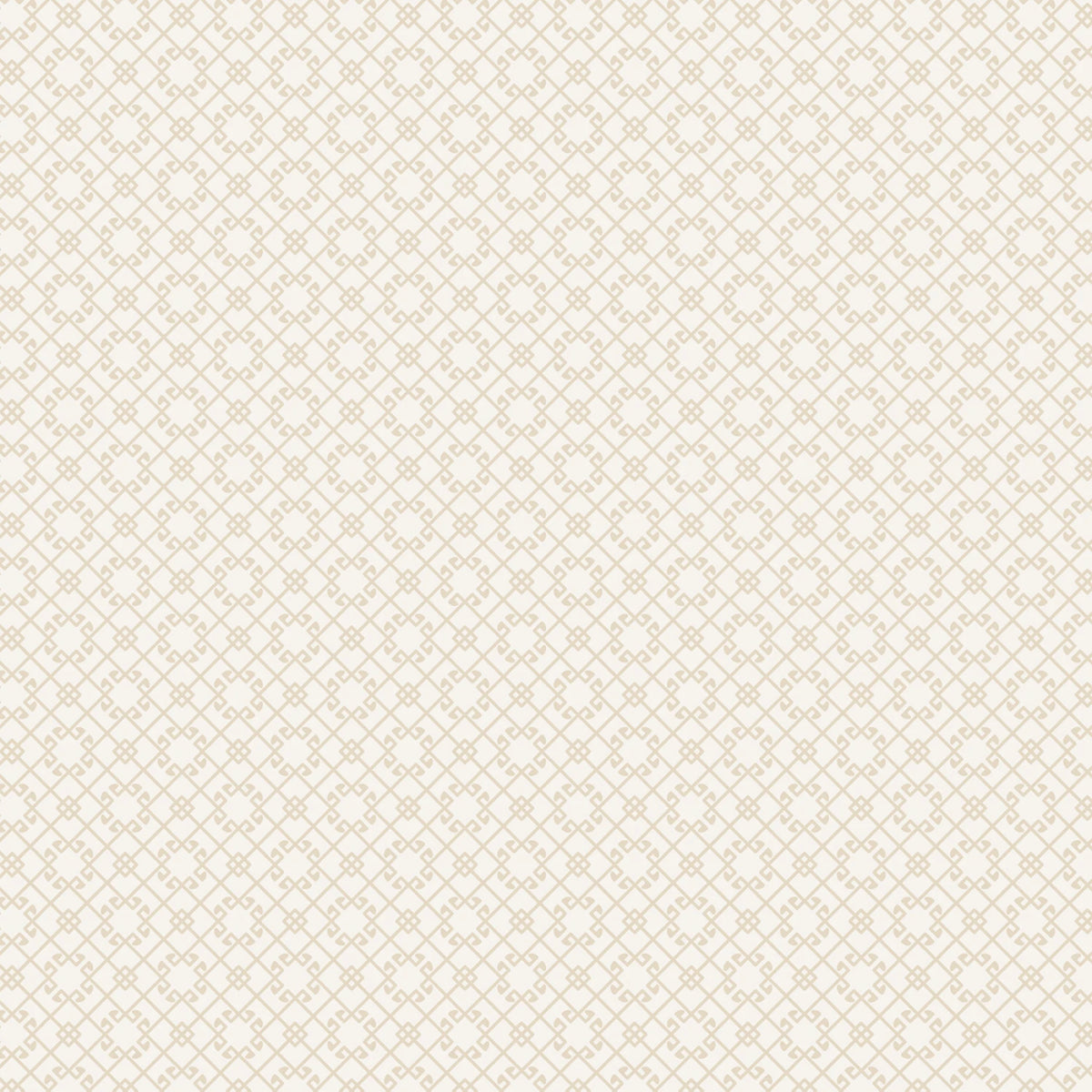 Liberty 229948 Cream Trellis Frank Lloyd Wright Cloud9 Half Yard
