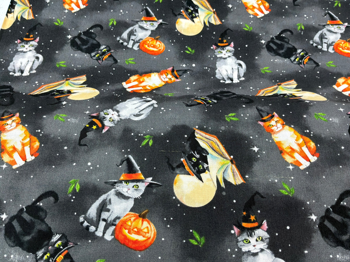 Spooky Tails by Wilmington Prints - Half Yard