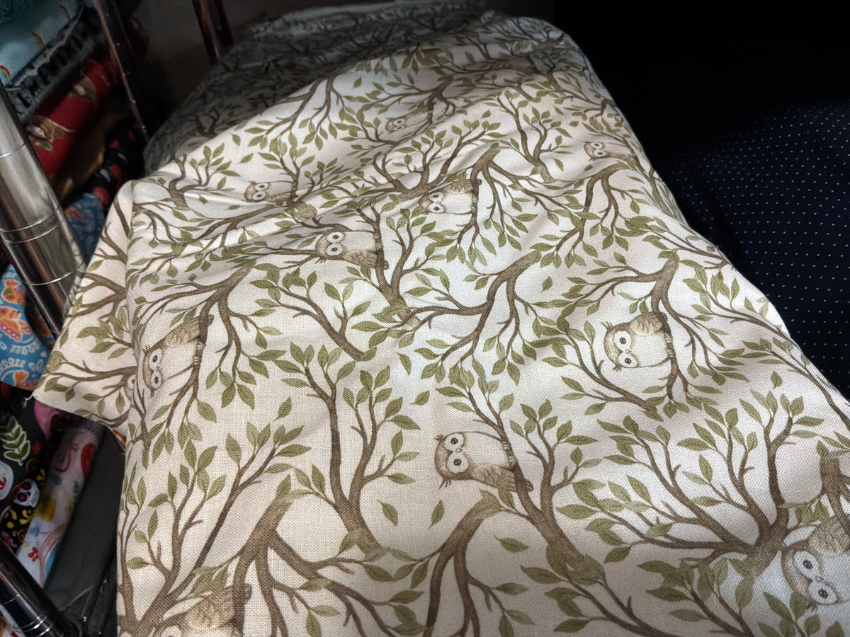 Count On Me Hooters by Nina Stajner for Dear Stella Designs STELLA-DNS3321 TAUPE by the Half Yard