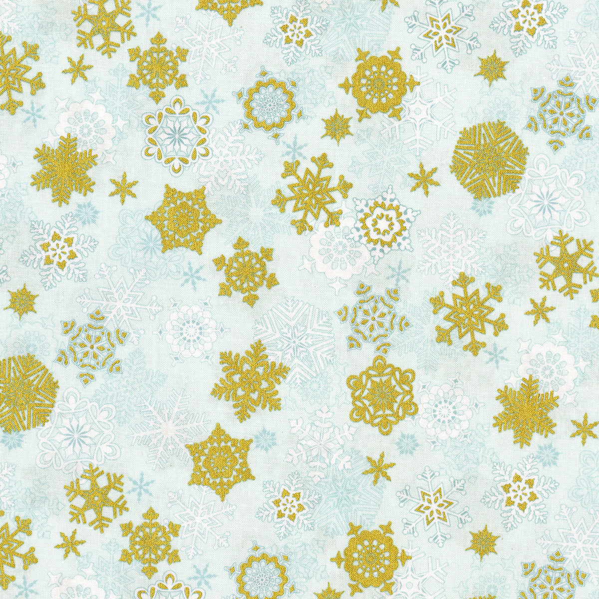 Merry Berry And Bright Snowflakes Light Blue RJR Fabrics RJR3160/3 By the Half Yard
