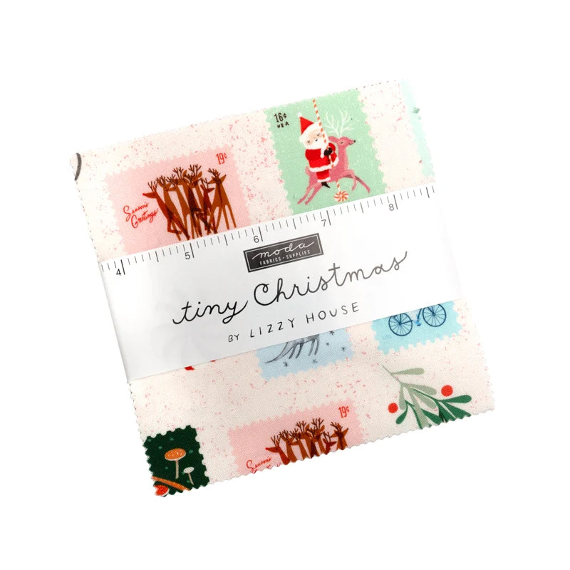 Tiny Christmas 5" Charm Pack 37130PP Lizzy House Moda