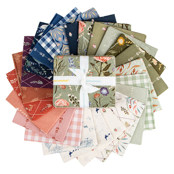Hedgerow Haven 24 Fat Quarter Bundle FQ-18180-24 Riley Blake