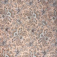 Antebellum Flowers Allover Brown Washington Street Studio / P&B Textiles 4735/26757BRC By the Half Yard