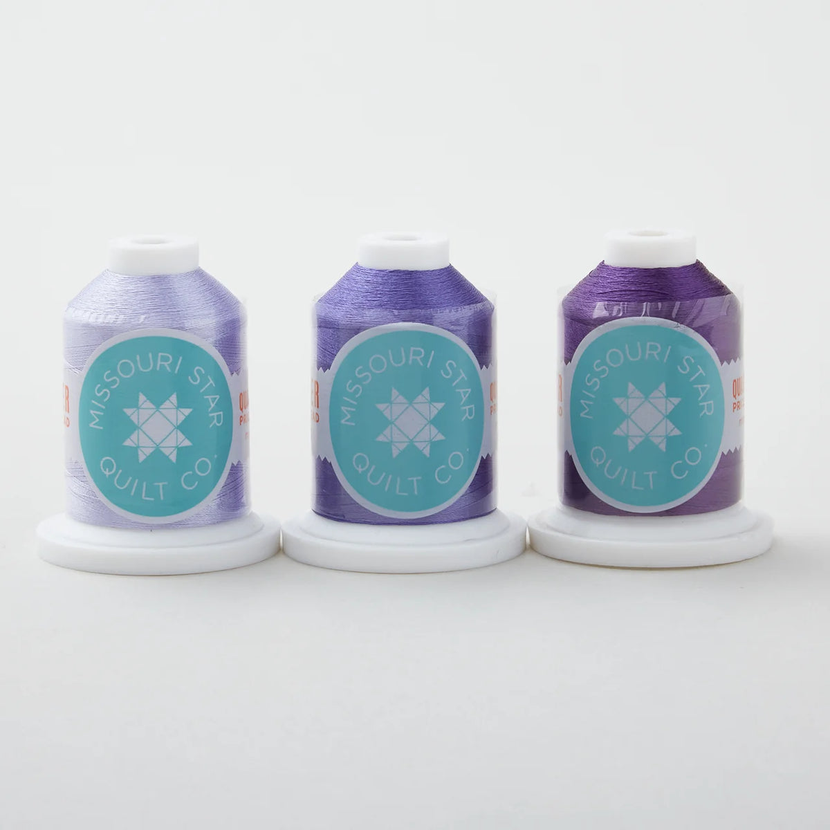Missouri Star Purples 40 Wt Polyester Thread Stash Builder 3 Pack
