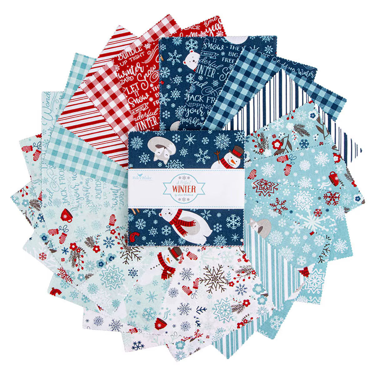 A Perfect Winter 5­-17990­-42 5" Stacker Lori Whitlock Riley Blake