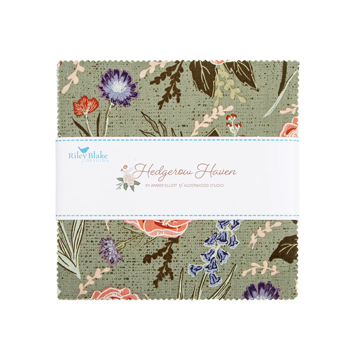 Hedgerow Haven 5" Charm Pack Stacker 42 Pcs Amber Elliot Riley Blake