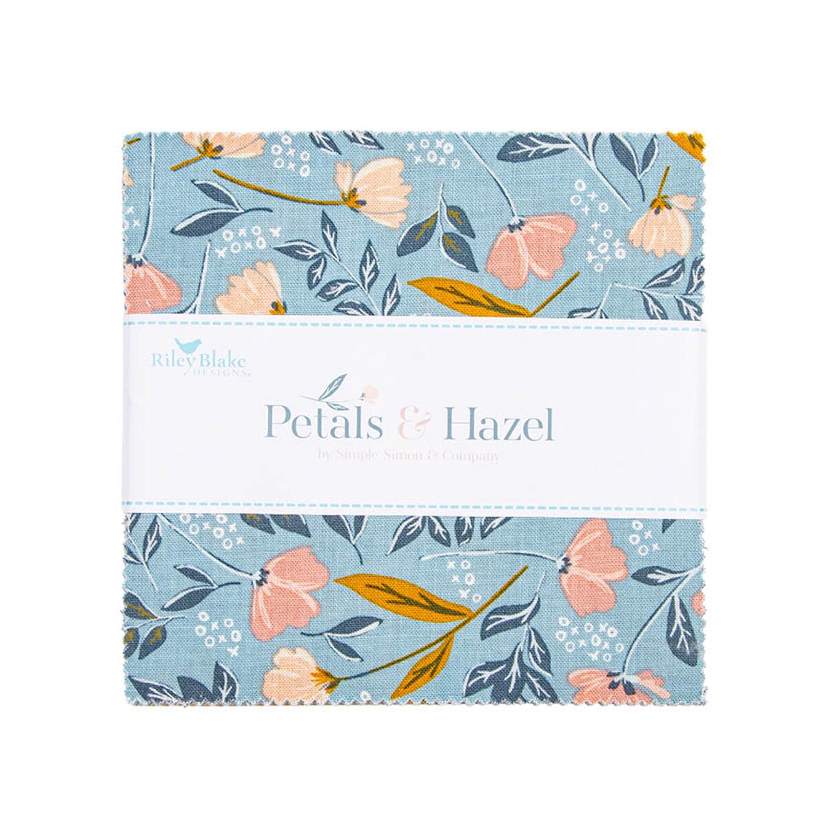 Petals & Hazel 5" Stacker Charm Pack Simple Simon & Company Riley Blake 5­-18220­-42