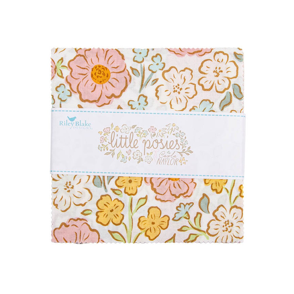 Little Posies 5" Stacker Charm Pack 5­-18320­-42 Cayla Naylor Riley Blake